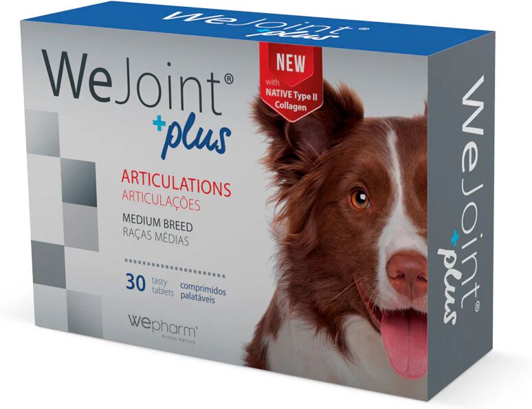 WeJoint Plus Articulaciones Perros Razas Medianas Pastillas x30