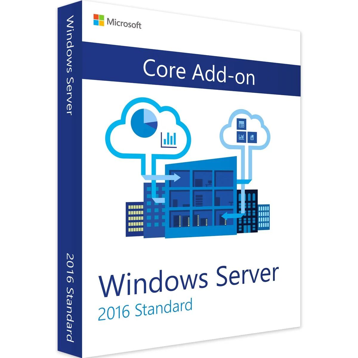 Microsoft Windows Server 2016 Standard Licencia adicional Core AddOn 4 Core