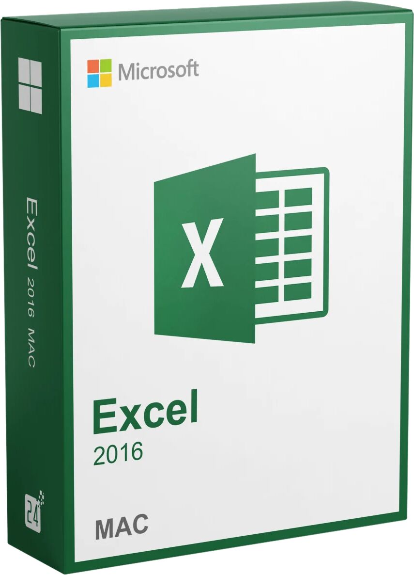 Microsoft Excel 2016 MAC