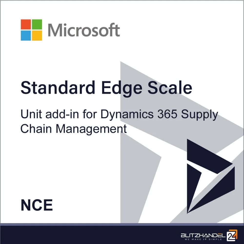 Microsoft Standard Edge Scale Unit add-in for Dynamics 365 Supply Chain Management NCE