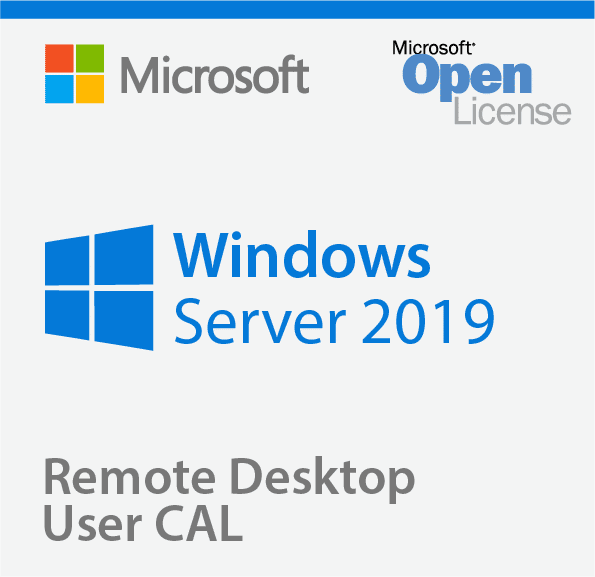 Microsoft Windows Server Remote Desktop Services 2019 1 User CAL RDS CAL Client Access License