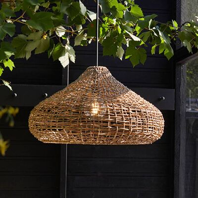 PR Home Lámpara colgante exterior Mira 58 cm Beige - Natur PR Home Lámpara colgante exterior Mira 58 cm Beige - Natur
