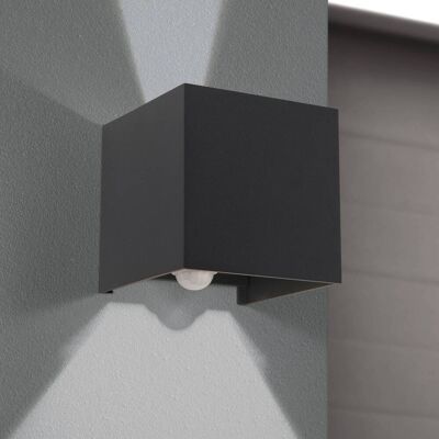 Orion Iluminación de jardín - Aplique LED IP54 13W gris antracita - iluminación exterior Orion Iluminación de jardín - Aplique LED IP54 13W gris antracita - iluminación exterior