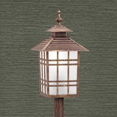 Orion - Ilka - patina - 100 cm - Luz de poste exterior Orion - Ilka - patina - 100 cm - Luz de poste exterior