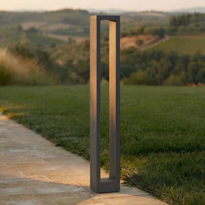 Baliza LED Jupp Lucande, Negro, Aluminio, Moderno, Lámpara LED para exterior Baliza LED Jupp Lucande, Negro, Aluminio, Moderno, Lámpara LED para exterior