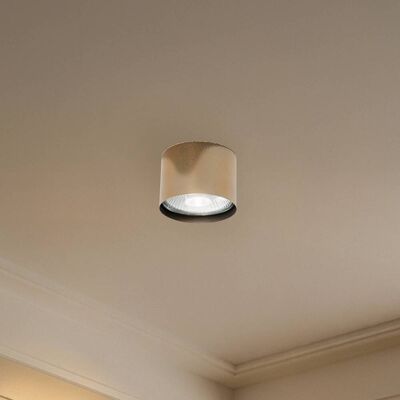 Downlight Chloe fijo, acero color latón Argon, atenuable, Latón / Oro, Salón / Comedor, Metal, Moderno, Foco Downlight Chloe fijo, acero color latón Argon, atenuable, Latón / Oro, Salón / Comedor, Metal, Moderno, Foco