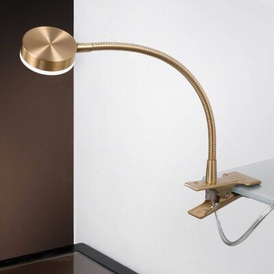 Orion Lámpara con pinza Mira, Latón / Oro, Despacho / Oficina, Metal, Moderno, Lámpara de pinza Orion Lámpara con pinza Mira, Latón / Oro, Despacho / Oficina, Metal, Moderno, Lámpara de pinza