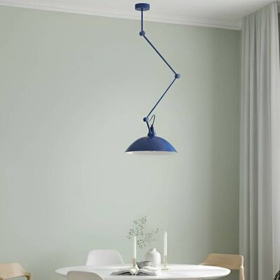 Lámpara colgante de diseño Melos ALDEX, atenuable, Azul, Salón / Comedor, Metal, Nórdico, Lámpara colgante Lámpara colgante de diseño Melos ALDEX, atenuable, Azul, Salón / Comedor, Metal, Nórdico, Lámpara colgante
