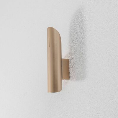 Aplique de pared Ana Plus Argon, atenuable, Latón / Oro, Salón / Comedor, Metal, Lámpara de pared Aplique de pared Ana Plus Argon, atenuable, Latón / Oro, Salón / Comedor, Metal, Lámpara de pared