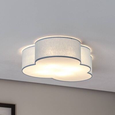 Lámpara de Techo Cloud Azul Semi-empotrada 4xE27 - Iluminación de Techo Lámpara de Techo Cloud Azul Semi-empotrada 4xE27 - Iluminación de Techo