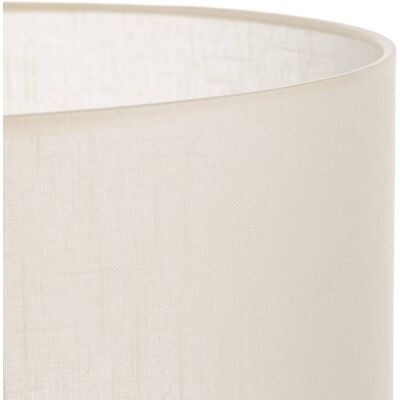Pantalla Alba, Ø 40 cm, E27, crudo Alba HELAM, Crema / Ámbar, Salón / Comedor, Tela / Tejido / Seda Pantalla Alba, Ø 40 cm, E27, crudo Alba HELAM, Crema / Ámbar, Salón / Comedor, Tela / Tejido / Seda