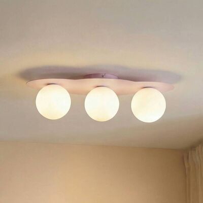 Plafón de techo Cloud TK Lighting, atenuable, Morado / Rosa / Rosado, Cuarto de los niños, Vidrio, Juvenil, Lámpara de techo Plafón de techo Cloud TK Lighting, atenuable, Morado / Rosa / Rosado, Cuarto de los niños, Vidrio, Juvenil, Lámpara de techo