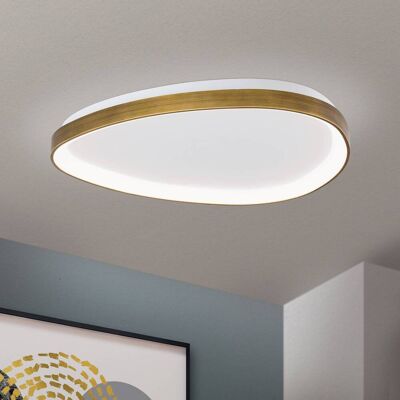 Orion Lámpara de techo LED Charlie, Bronce / Latón viejo, Salón / Comedor, Plástico, Moderno, Lámpara de techo LED Orion Lámpara de techo LED Charlie, Bronce / Latón viejo, Salón / Comedor, Plástico, Moderno, Lámpara de techo LED