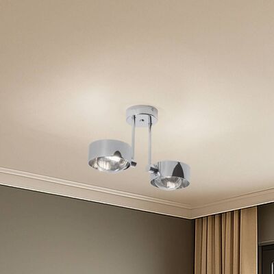 Lámpara de techo Mado Argon, atenuable, Cromo / Plata, Cuarto de baño, Metal, Moderno, Lámpara de techo Lámpara de techo Mado Argon, atenuable, Cromo / Plata, Cuarto de baño, Metal, Moderno, Lámpara de techo