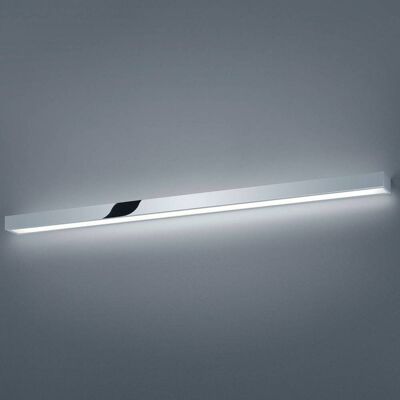 Lámpara de espejo LED Helestra - 120cm, cromo, 2900K, 1860lm - Montaje en pared Lámpara de espejo LED Helestra - 120cm, cromo, 2900K, 1860lm - Montaje en pared
