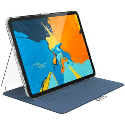 Speck Funda para iPad Pro de 11 Balance Folio Transparente y azul de S Speck Funda para iPad Pro de 11 Balance Folio Transparente y azul de S