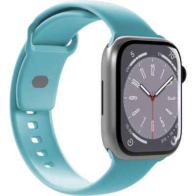 Correa para Apple Watch 46/49mm Silicona Azul de Puro Correa para Apple Watch 46/49mm Silicona Azul de Puro