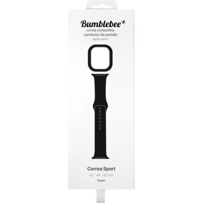Pack Correa + Carcasa para Apple Watch 44/45 mm Negro de Bumblebee Pack Correa + Carcasa para Apple Watch 44/45 mm Negro de Bumblebee
