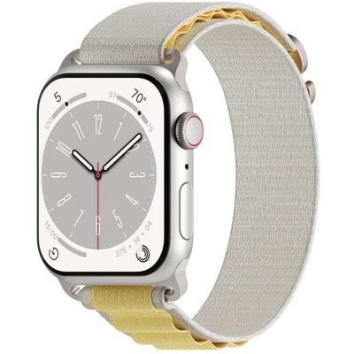 Correa para Apple Watch 41 mm Adventure Blanco/Amarillo de Next One Correa para Apple Watch 41 mm Adventure Blanco/Amarillo de Next One