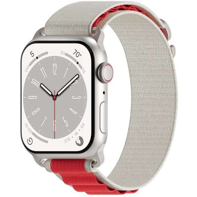 Correa para Apple Watch 41 mm Adventure Blanco/Rojo de Next One Correa para Apple Watch 41 mm Adventure Blanco/Rojo de Next One