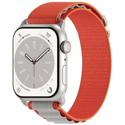 Correa para Apple Watch 41 mm Adventure Naranja/Gris de Next One Correa para Apple Watch 41 mm Adventure Naranja/Gris de Next One