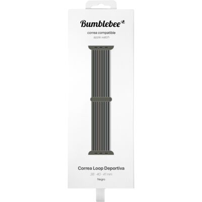 Correa para Apple Watch 40/41 mm Loop Negro de Bumblebee Correa para Apple Watch 40/41 mm Loop Negro de Bumblebee