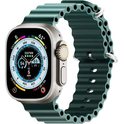 Correa para Apple Watch 45/49 mm H2O Verde de Next One Correa para Apple Watch 45/49 mm H2O Verde de Next One