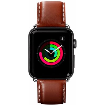 Correa para Apple Watch 38/40/41 mm de piel Marron de Laut Correa para Apple Watch 38/40/41 mm de piel Marron de Laut