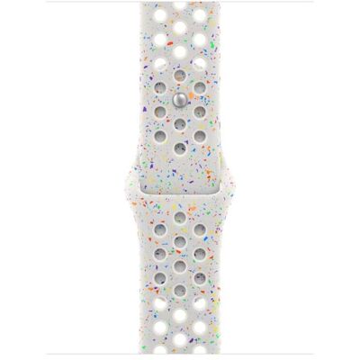 Correa para Apple Watch 44/45/49 mm Nike Platino puro S/M de Apple Correa para Apple Watch 44/45/49 mm Nike Platino puro S/M de Apple