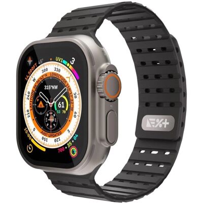Next One - Apple Watch 46/49mm - Negro - Silicona - Watch Strap Next One - Apple Watch 46/49mm - Negro - Silicona - Watch Strap