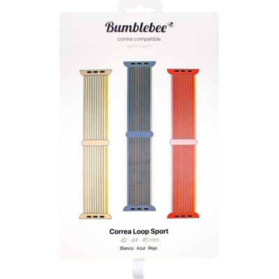 Pack correas para Apple Watch 42/44/45 mm Loop de Bumblebee Pack correas para Apple Watch 42/44/45 mm Loop de Bumblebee