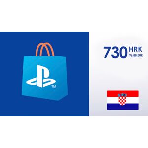 Sony Interactive Entertainment PlayStation Network Gift Card 730 HRK - PSN Croatia
