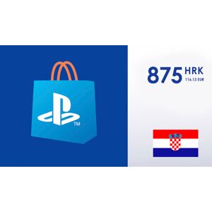 Sony Interactive Entertainment PlayStation Network Gift Card 875 HRK - PSN Croatia