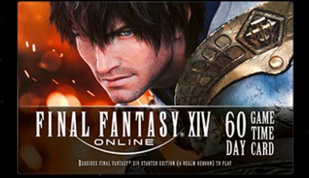 Square Enix Final Fantasy XIV - 60 Days Game Time Card