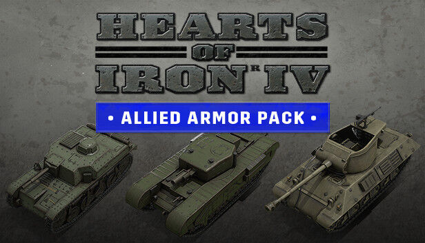 Paradox Interactive Hearts of Iron IV: Allied Armor Pack