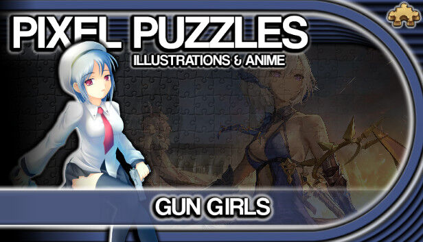 Pixel Puzzles Illustrations &amp; Anime - Jigsaw Pack: Gun Girls