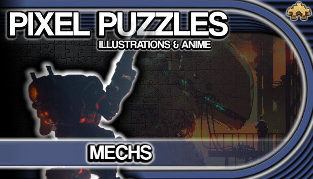 Pixel Puzzles Illustrations &amp; Anime - Jigsaw Pack: Mechs