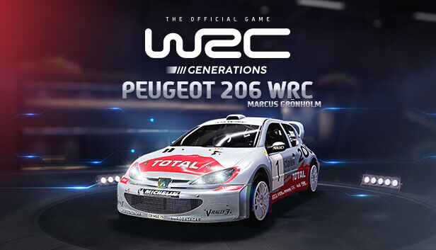 Nacon WRC Generations - Peugeot 206 WRC 2002 Marcus Gronholm DLC