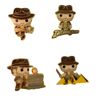 Funko Pop Indiana Jones En busca del arca perdida Indy Set Pin 4pk