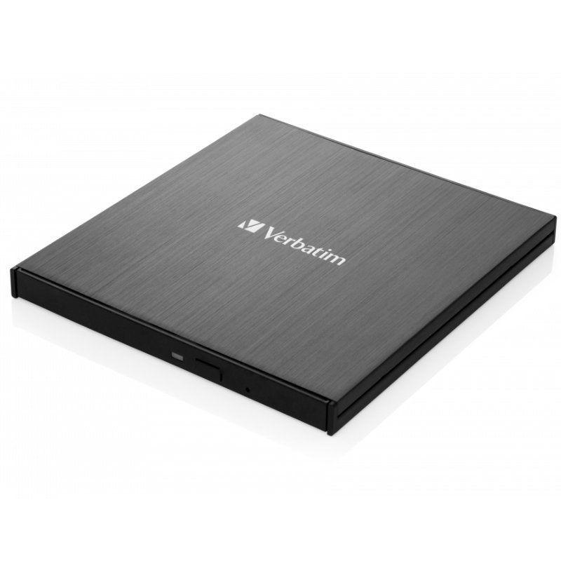 Verbatim - Grabadora externa cd/dvd verbartim 43886 conexión usb tipo-c