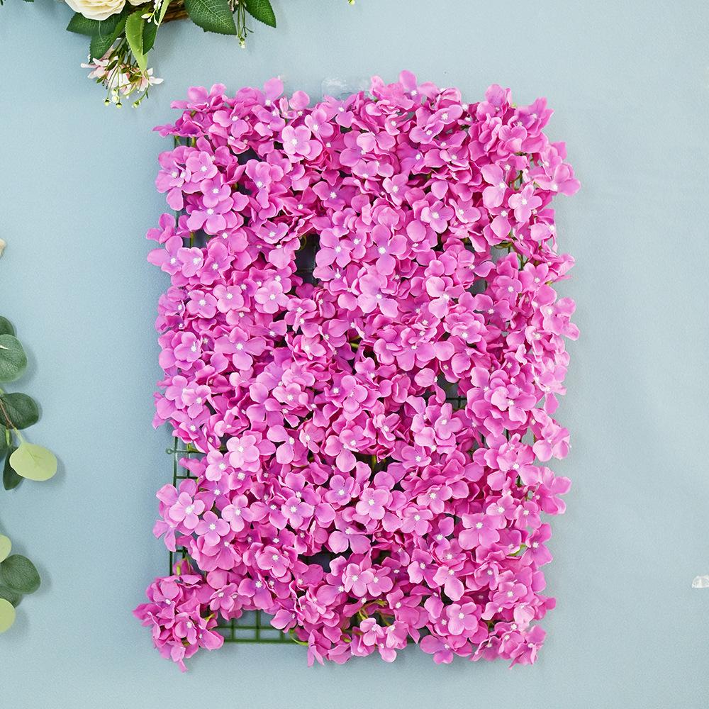 AAA Jewelry Panel de pared de flores artificiales, telón de fondo de flores 3D, rosas de imitación para pared, fiesta, boda, despedida de soltera, decoración al aire libre