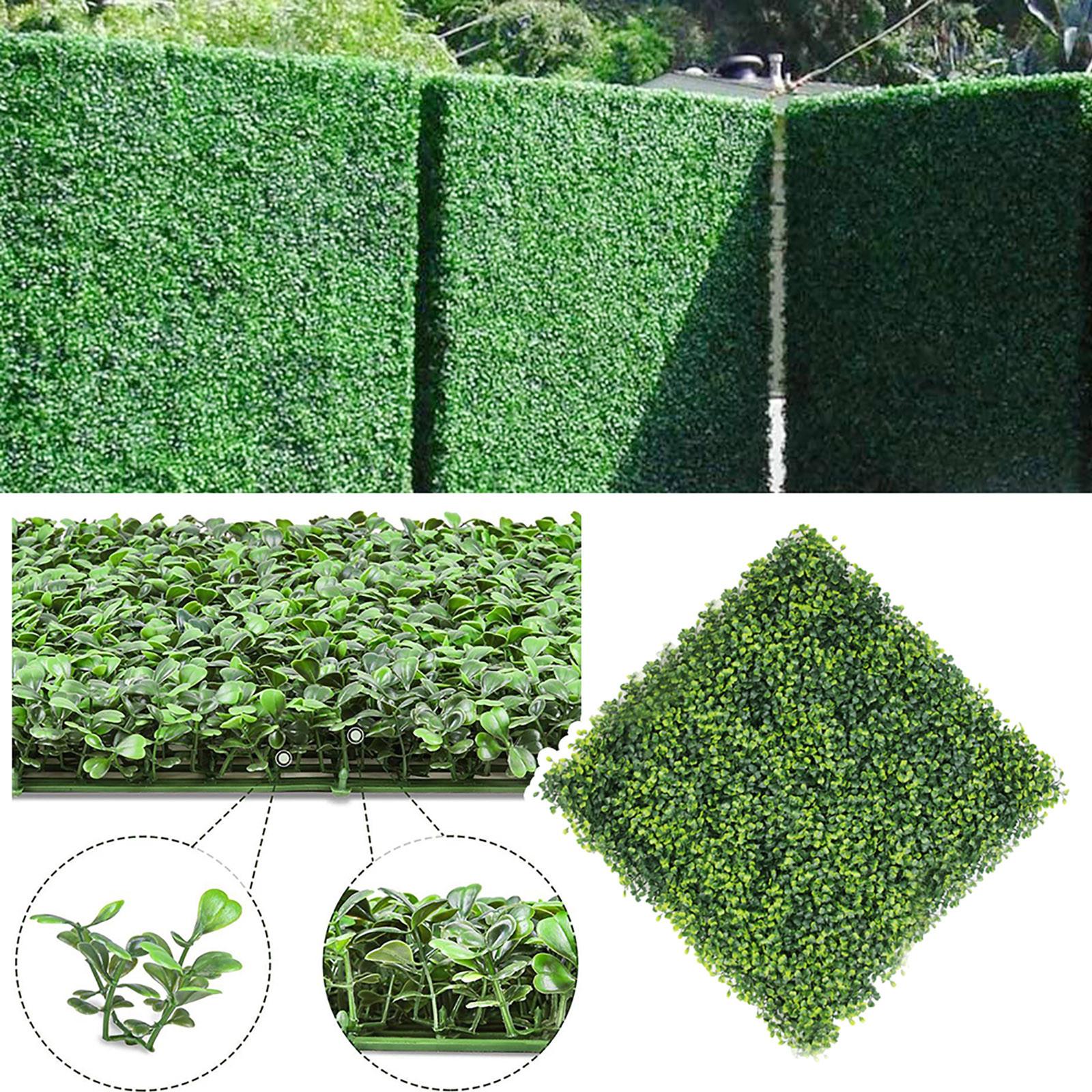 CADIA a Telón de fondo de pared verde, decoración de pared de planta verde artificial, decoración de plástico verde, decoración de pared de Milán cifrada