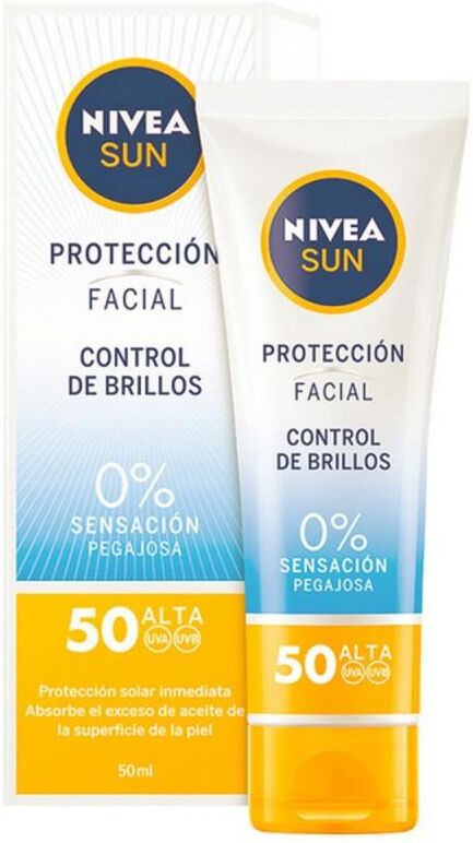 Nivea-Protector Solar Facial Nivea SPF 50 (50 ml) (Unisex) (50 ml)