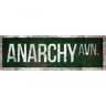 Grindstore Cartel de chapa delgado de Anarchy Avenue