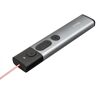 Trust Kazun Presentador Laser Inalambrico - 4 Botones - Radio de Accion 30m - Laser Color Rojo - Aluminio-23333