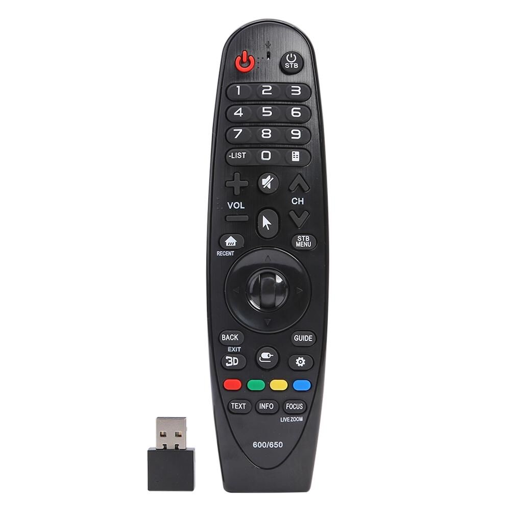 Data Base Reemplazo de control remoto de Smart TV para LG Magic Remote AN-MR600 AN-MR650