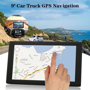 9 '' Car Truck Navegación GPS Gratis Mapas de por vida 8GB 256MB Navegador Navegador Navegador Navegación por satélite