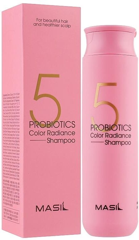 5 Probióticos Color Resplandor Champú Masil 300 ml