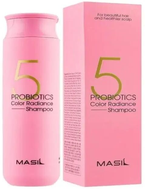 Champú con probióticos para proteger el color 5 Probiotics Color Radiance Shampoo Masil 150 ml