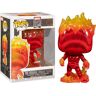 Funko Pop Los Cuatro Fantásticos Antorcha Humana Primera Aparición 80.º Aniversario Pop!